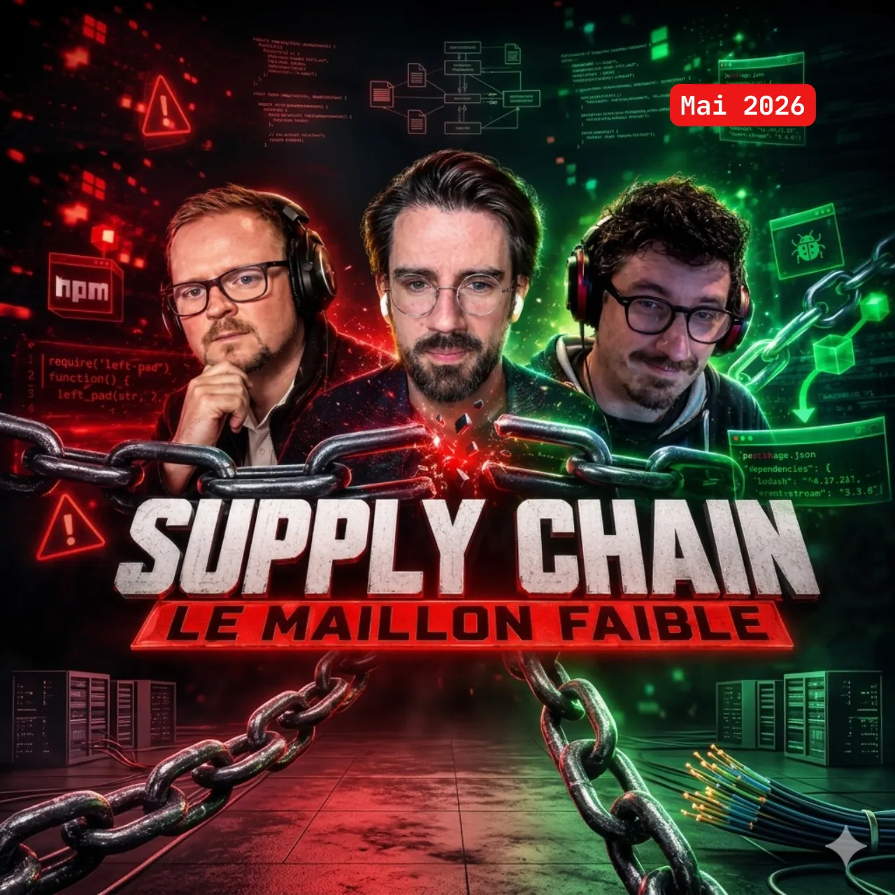 Episode 05 : MFA bypassé par l'IA, la fibre qui vous écoute & Supply Chain : la confiance a ses limites !
